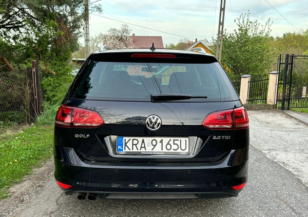 Volkswagen Golf cena 39999 przebieg: 213500, rok produkcji 2013 z Kraków małe 352